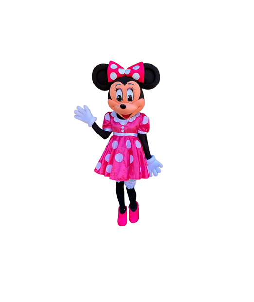 Costume de mascotte Minnie mouse.